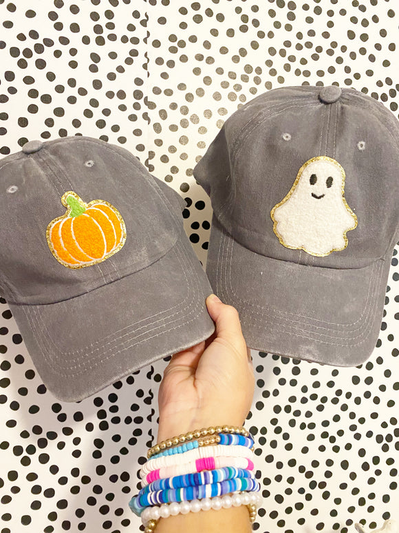 Pumpkin Ghost Fall Halloween Hat Cap
