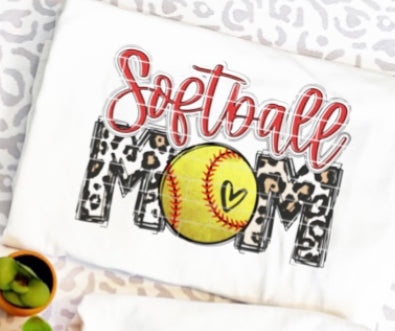 Softball Mom Tee/Sweatshirt