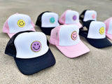 Trucker Smiley Face Smilie Hats