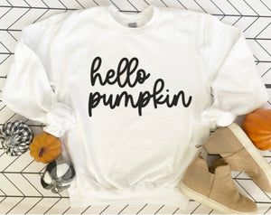 Hello Pumpkin Tee/Sweatshirt